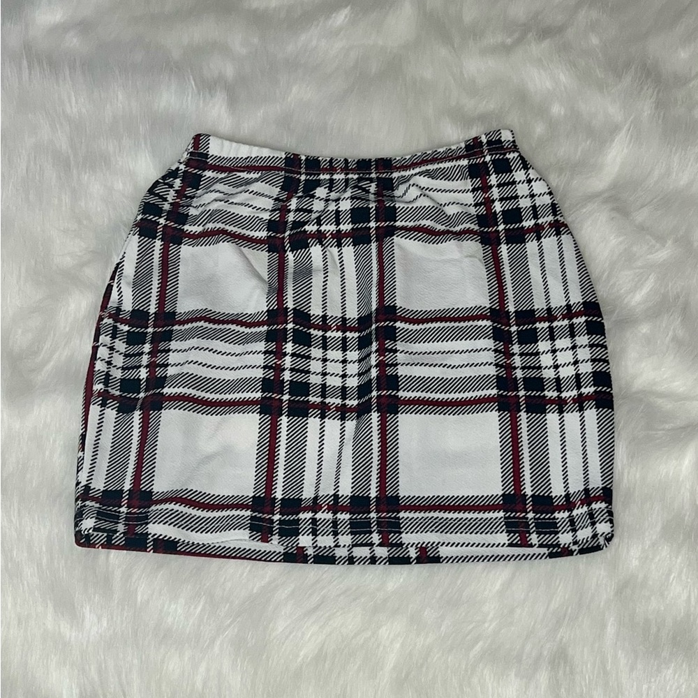 Plade Midi Skirt